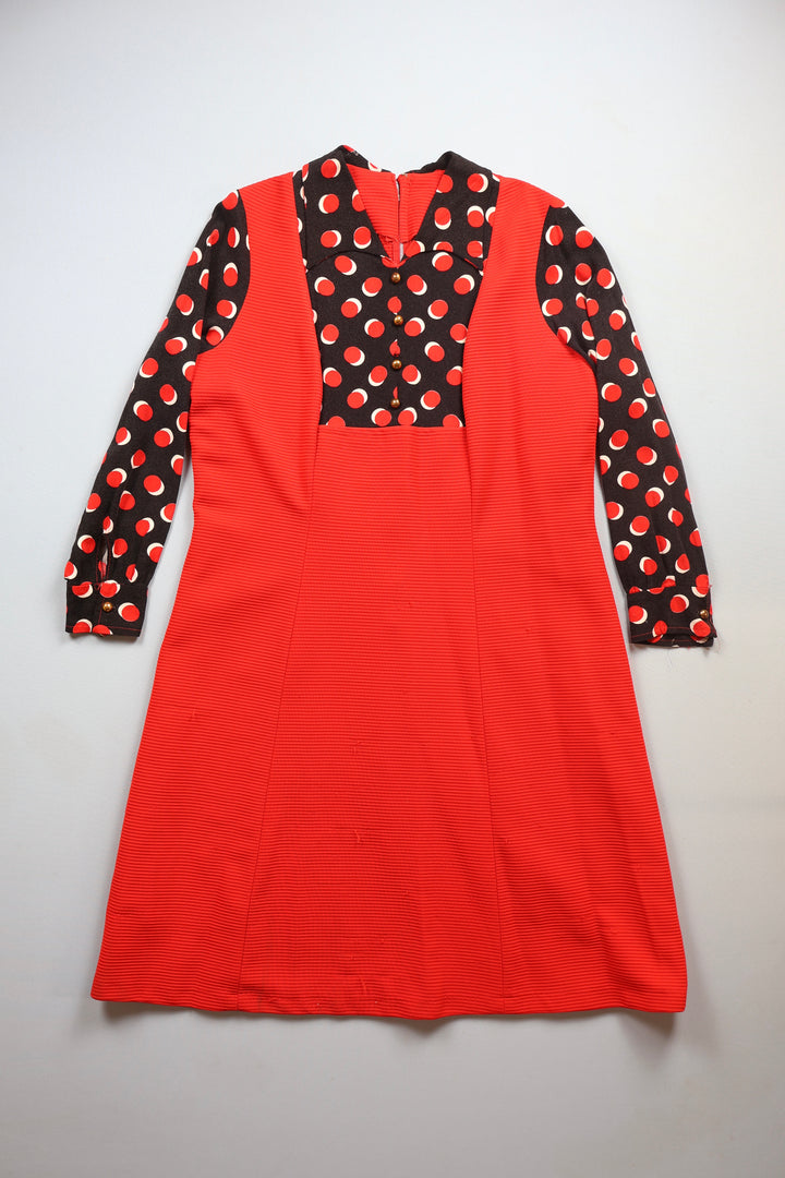 740. 1960's Polka-Dot Dress
