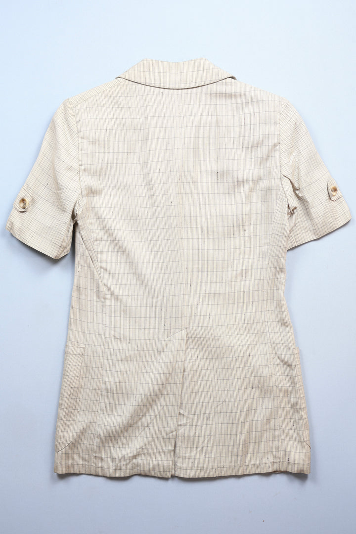 744. Italian Fitted Safari Jacket