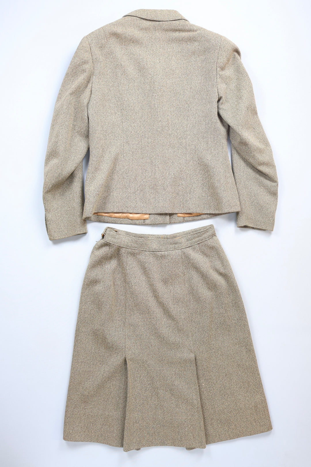 736. W.E Cole 1940's Two Piece Wool Suit