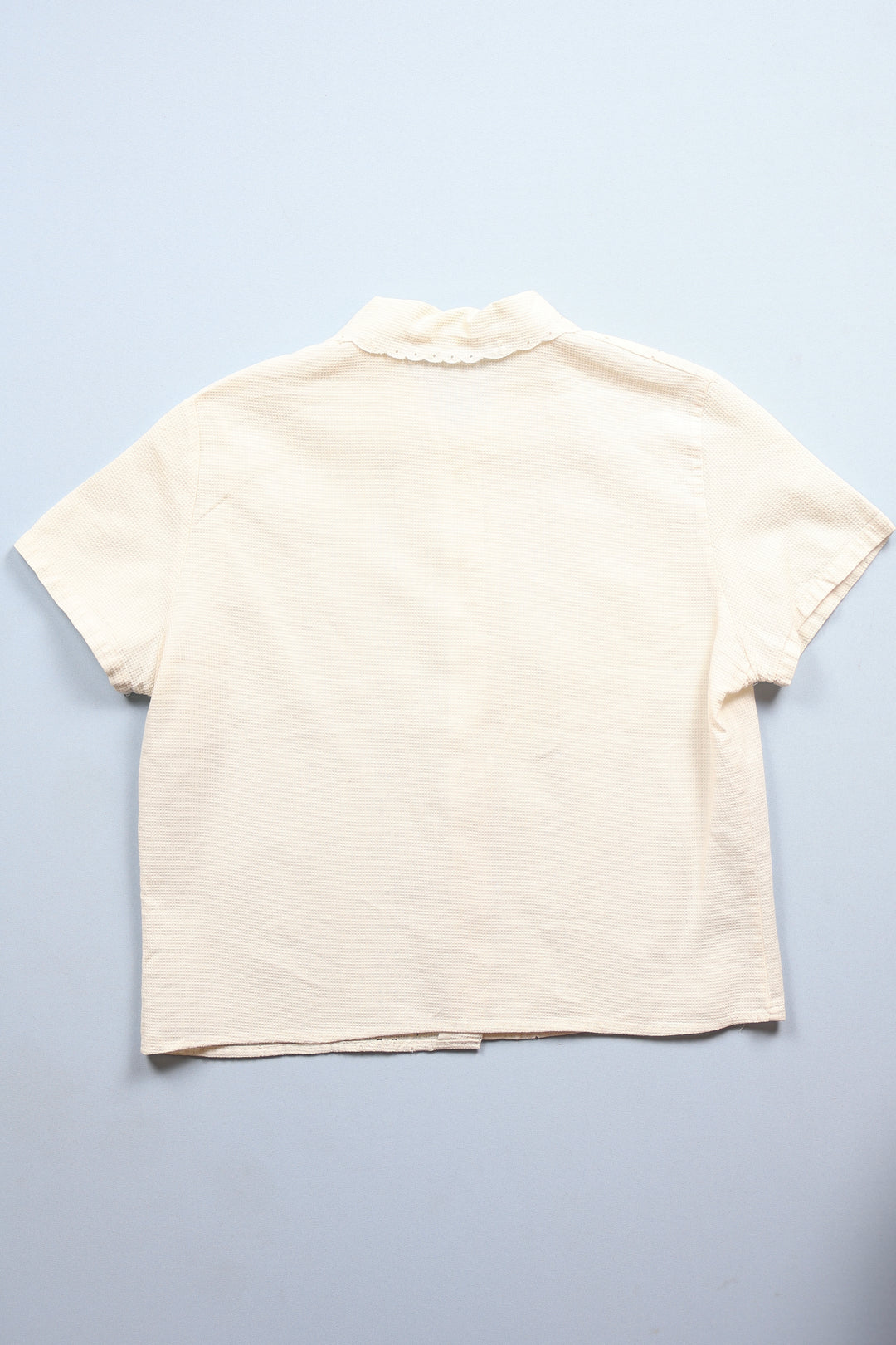 791. 1950s Blouse with Peter Pan Collar