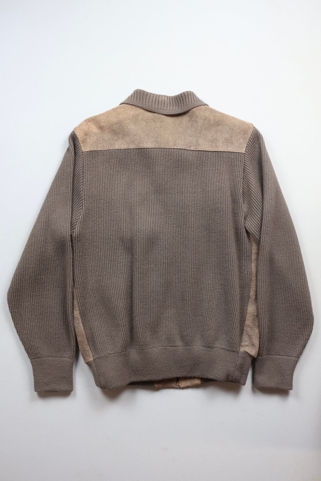777. 1960s Suede Cardigan